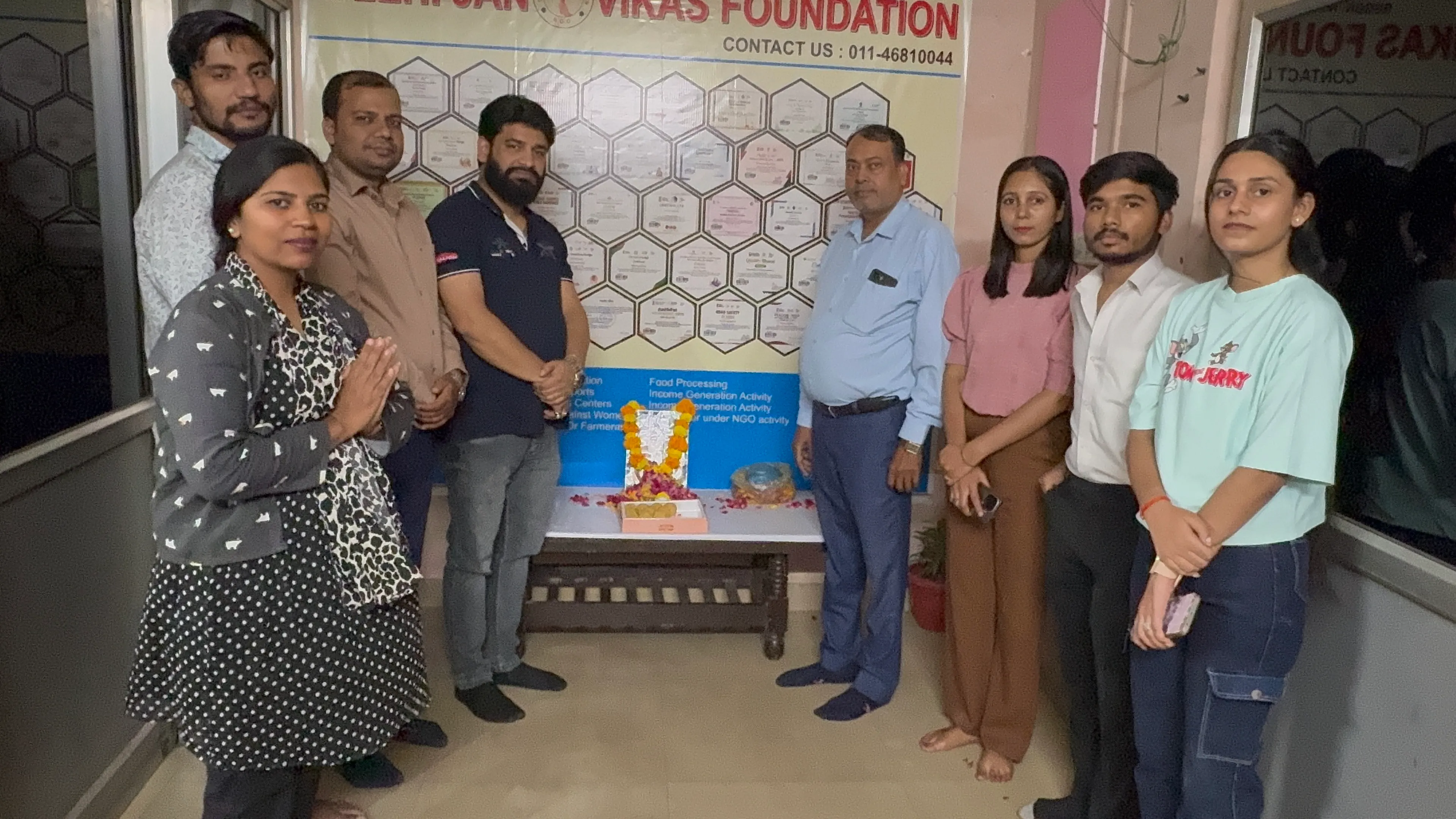 दिल्ली जन विकास फाउंडेशन के कार्यालय में मनाई गई महर्षि वाल्मीकि जयंती, सामाजिक एकता का दिया संदेश